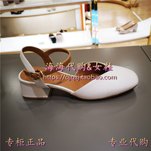 专柜正品 TBLCAD30D 天美意2018夏TM女鞋 半凉鞋 CAD30 国内代购 BK8