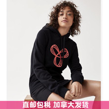 hoodie运动服经典 logo 加拿大直邮TNA卫衣ARITZIA薄绒套头卫衣帽衫