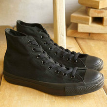 纯黑色 日版正品 代购 Converse 高帮帆布鞋 匡威 日本款