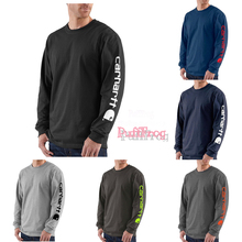 T恤Tee Shirt卡哈特主线袖 Workwear 口LOGO长袖 K231 现货Carhartt