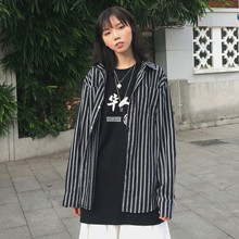 长袖 男女情侣装 SHOP 宽松工装 VINNECOMBE日系复古格子衬衫 WHOOP