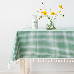 小清新日式田园桌布