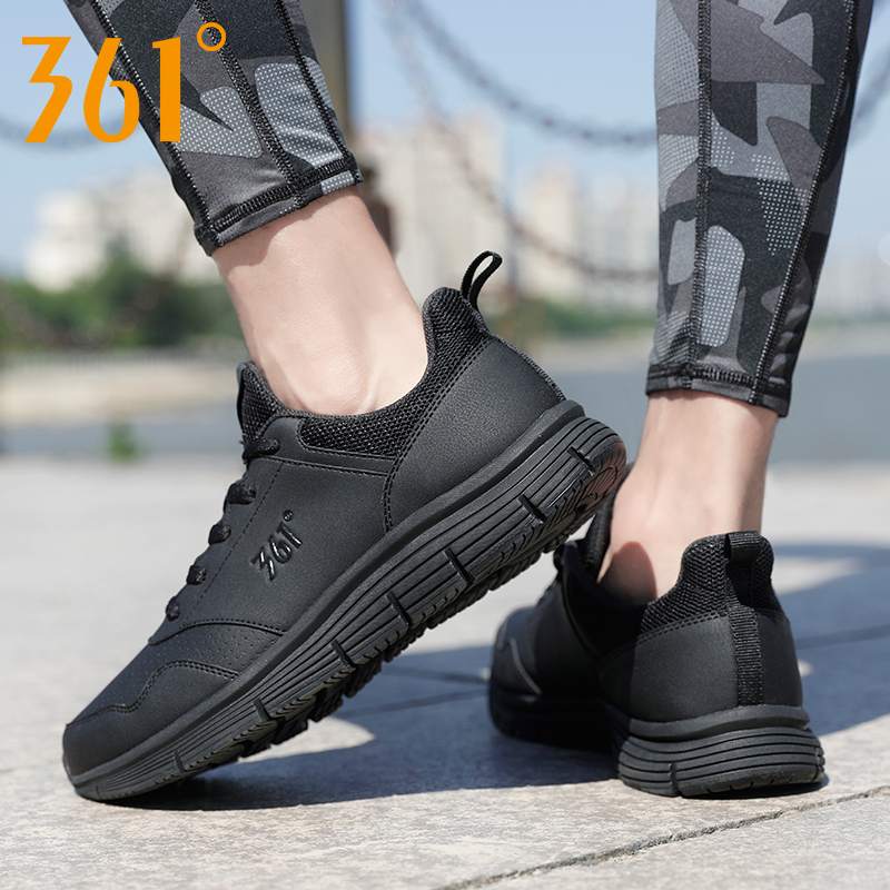 361 sports shoes, men's breathable running shoes, men's leather shoes, casual shoes, autumn and winter new products, running shoes, 361 degree men's shoes