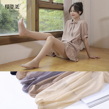 3双丝袜性感女夏连裤袜防勾丝薄款连体长筒黑肉色女菠萝袜子薄