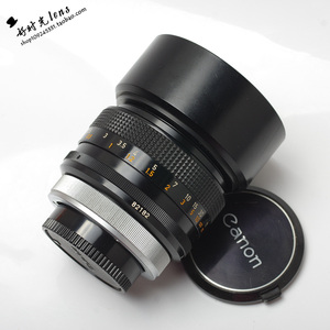 佳能CANON55//1.2FDSSC标头定焦大光圈镜头55MM带遮光NEX