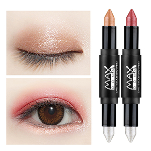 初学者双色眼影笔珠光卧蚕笔