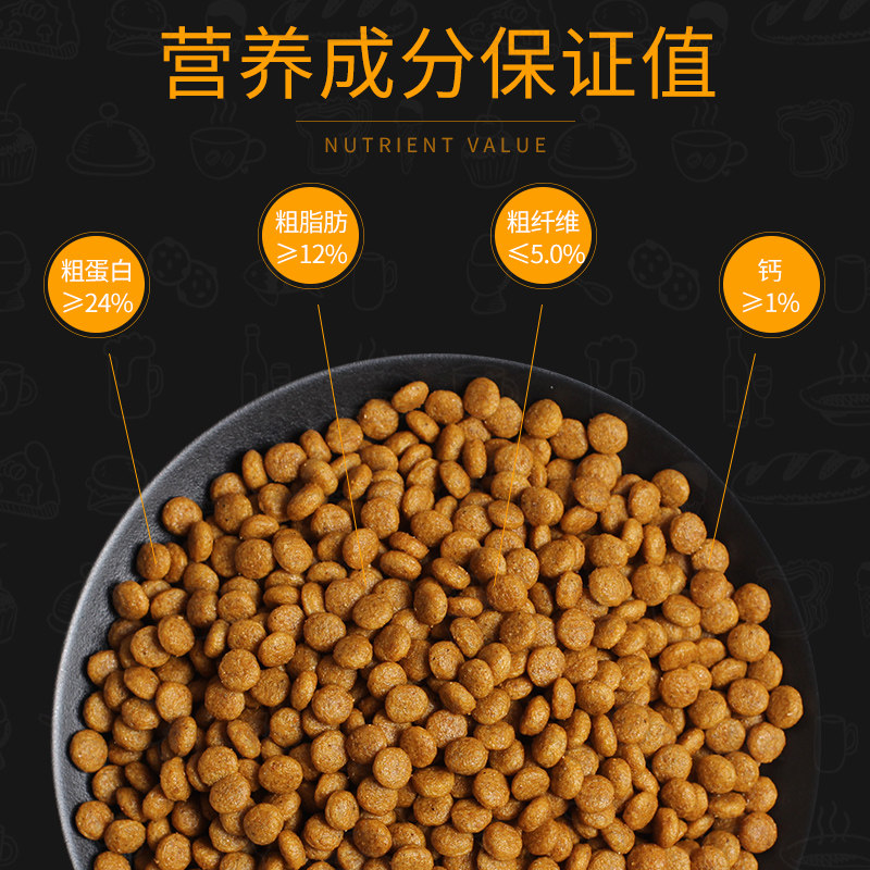 爵氏赛级 斗牛成犬天然狗粮英斗法斗 美毛去泪