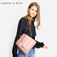 20150642 欧美风拼接设计书包女包 双肩包 CK2 CHARLES&KEITH