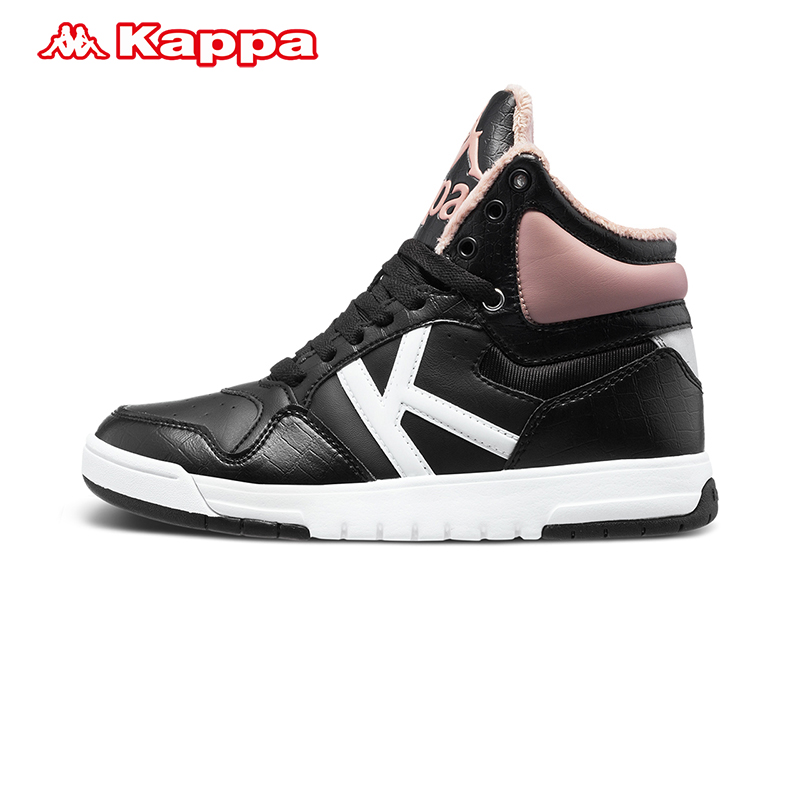 KAPPA卡帕 女款休闲板鞋运动鞋小白鞋加绒 K0865CC12