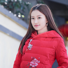伶俐柠檬80075民族风女装原创手绘短款复古棉衣蓬蓬棉中国风图片