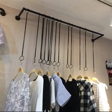 修挂衣钩吊挂吊环橱窗创意挂衣服展示架 店个性 复古铁艺服装