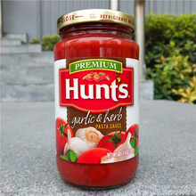 汉斯大蒜香草味意大利面酱Hunt's Garlic vanilla Pasta Sauce
