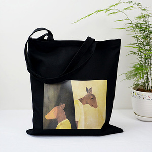 简约百搭日系小清新帆布包