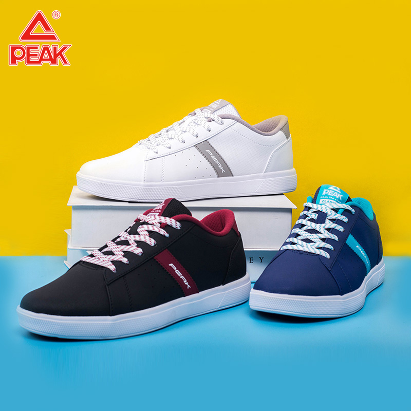 Men's shoes, board shoes, small white shoes, PEAK casual shoes, new products for men's autumn and winter, low top sports shoes, men's light Skate shoe, men's