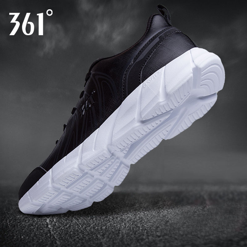 361 men's shoes, sports shoes, men's 2019 new autumn authentic casual shoes, running shoes, students' black leather shoes