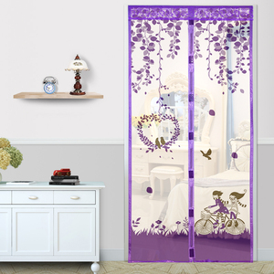 防蚊纱门帘加密磁性防蚊纱窗