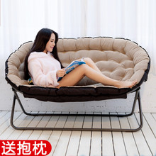 包邮 懒人沙发欧式双人布艺沙发单人沙发折叠沙发椅家用休闲椅特价