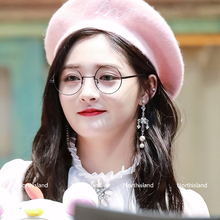 俞定延同款 时尚 周洁琼 TWICE 百搭长款 耳环 十字架珍珠流苏耳坠