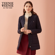 预售TeenieWeenie小熊2018秋冬新款女装短款纯色棉服早秋chic外套图片