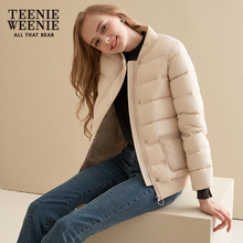 Teenie Weenie小熊2018秋冬新款女装小个子羽绒服短款白鸭绒外套图片