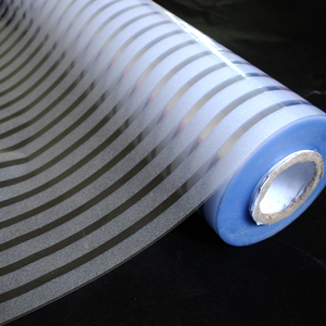 静电玻璃贴膜办公室移门贴纸窗户贴膜条纹防撞卧室阳台透光防晒