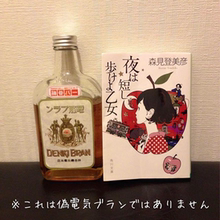 有顶天家族 Denki BRAN 360ml 電気 40度 日本合同酒精 电气白兰