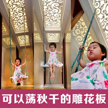 走廊过道镂空花格吊顶 祥云图案吊顶雕花板 雕匠pvc木塑板镂空板