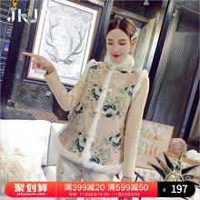唐装棉袄女冬中国风女装改良版旗袍少女汉服上衣复古夹棉中式马甲图片