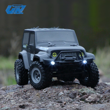 室内微型仿真模型车 mini迷你攀爬车 牧马人遥控越野车 D1RC