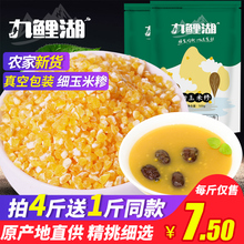 玉米糁 细玉米渣农家玉米粒杂粮粗粮五谷 500克 买4送1 九鲤湖