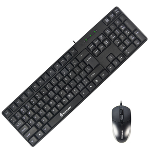 有线键盘鼠标套装台式机笔记本USB键鼠办公家用防水电脑键盘