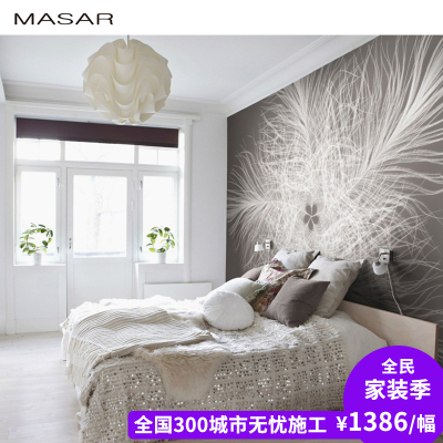 进口壁纸卧室背景有实体店吗