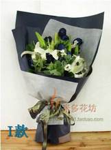 白柏俸习人周年海南海口秀英区琼山区美兰区同城鲜花速递送花订花