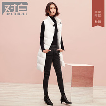 【杜鹃同款】对白2018秋季新款修身弹力棉质牛仔裤女铅笔裤长裤子图片