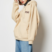 唐狮2018新款卫衣ulzzang长袖女酷韩版潮卫衣女连帽松松垮垮卫衣图片
