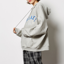 唐狮薄卫衣2018新款女长袖韩版宽松连帽卫衣女ulzzang超火卫衣女图片