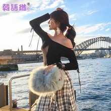 韩语琳秋装新款性感针织衫2018女装韩版一字肩长袖毛衣修身女上衣图片