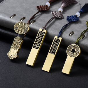 复古典如意u盘64g金属青铜中国风创意公司商务礼品定制印logo刻字