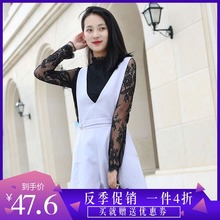 显瘦背带裤 韩版 阔腿裤 朵以秋装 短裤 女款 子秋季2018新款 专柜正品