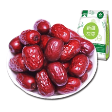 【三叶果】新疆若羌 甜灰枣500g*3袋