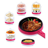 煎蛋器 350W 多功能煮蛋器1 7个蛋 不粘锅 早餐机 煎蛋烙饼神器