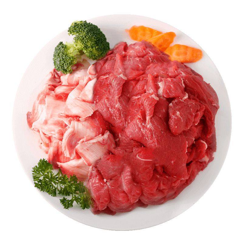 科尔沁澳洲半筋半肉1kg 进口牛肉 牛肉 澳洲牛