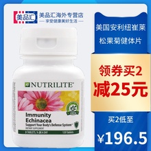 紫锥花菊提取物精华提高免疫力 美国安利纽崔莱松果菊健体片120片