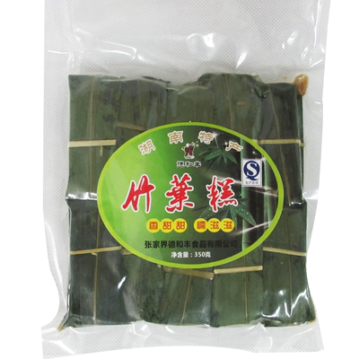 湖南张家界特产 德和丰竹叶糕350g土家传统糕点心小吃糍粑年糕