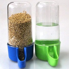 小型鸟笼专用自动饮水喂食器观赏鸟八哥鹦鹉鸽子自动下料水槽食槽