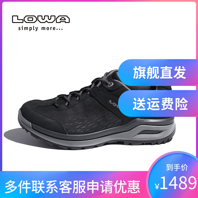 LOWA Outdoor Waterproof Mountaineering Shoes Women's Hiking Shoes Women's Low Top Shoes LOCARNO GTX L320817 027