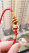 纯手工发丝转运珠编绳手链定制