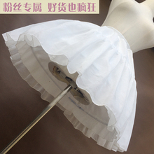 lolita可调节暴力衬裙软妹半身裙cosplay鱼骨裙撑洛丽塔卡门衬裙