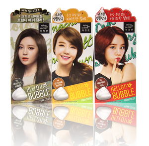 韩国爱茉莉泡沫染发剂