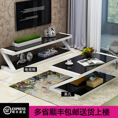 黑色玻璃黑色电视柜多少钱